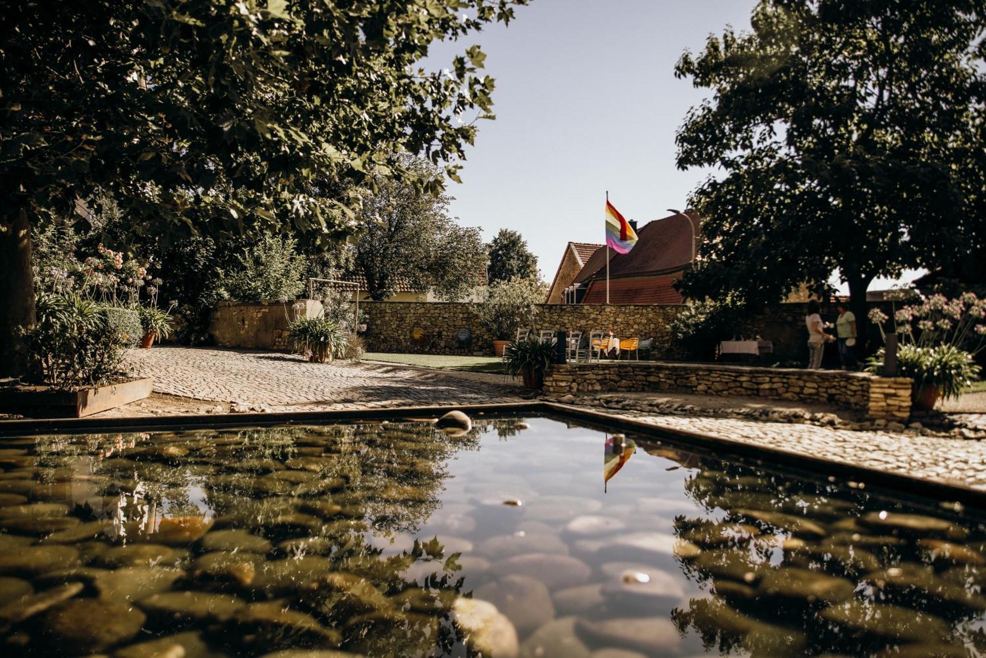 Klosterhof Weingut Boudierkoeller Stetten  Εξωτερικό φωτογραφία